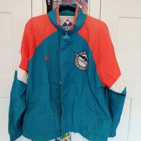apex one Other - Vintage Florida/Miami Marlins Windbreaker